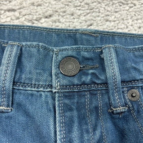 Levi's Jeans Mens 31 x 34 Slim Fit Straight Dark Wash Classic Denim Night Out - Picture 2 of 4